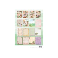 SIZZIX Designblock A4 DCB36 Secretegarden 32 Blatt