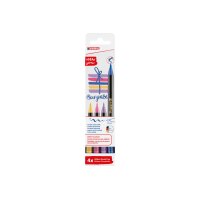 EDDING Brushpen 1340 4-1340-4-3 Glitzer E-4 Modern 4...
