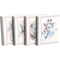 OXFORD Spiralbuch Boho Spirit A5 400153868 liniert,...