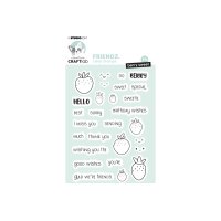 SIZZIX Klarischtstempel Hello sweetie STAMP347...