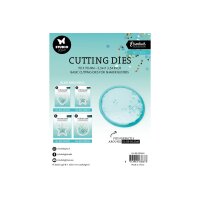 SIZZIX Stanzformen 9x9x0.1cm CD453 Kreis 2 Stück