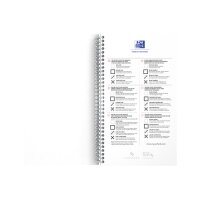 OXFORD Task Manager 141x246mm 400184966 liniert, aqua 115...