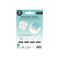SIZZIX Reliure 2.3x2.3x0.3cm RING02 or 12 pcs.