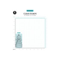 STUDIO LIGHT Klarischtstempel Birthday Dog STAMP410 9.6x4.5x0.3cm