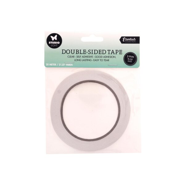 STUDIO LIGHT Klebeband 0.3cm DATAPE01 doppelseitig 20 Meter