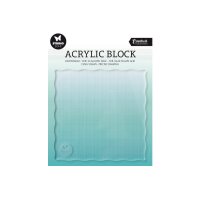SIZZIX Acryl-Stempelblock 12x12x0.8cm ASB04