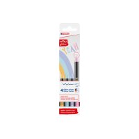 EDDING Fasermaler 1200 4-1200-4-3 Glitzer E-4 Pastell 4...