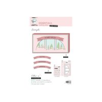 SIZZIX Stanzform 21.2x14.2x0.1cm CD423 Feinlinig 1 Stuck