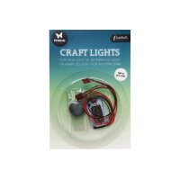 SIZZIX Bastelleuchten 15x10x1cm LED02 warm weiss 3 LED