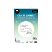 SIZZIX Bastelleuchten 15x10x1cm LED02 warm weiss 3 LED