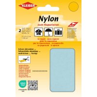 KLEIBER Nylon-Flicken, selbstklebend, eisblau