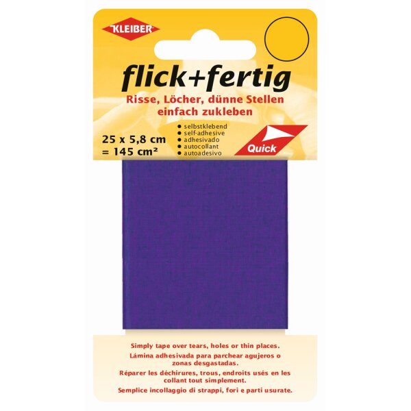KLEIBER Set de réparation Flick + Fertig, lilas