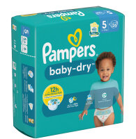 Pampers Couche baby-dry, taille 5 Junior, Single Pack