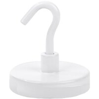 pavo Hakenmagnet, weiss, Durchmesser: 25 mm, 3er Pack