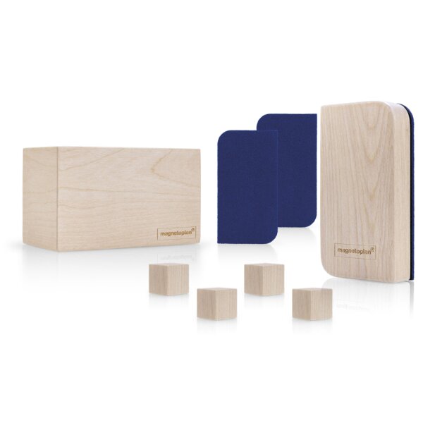 magnetoplan Set daccessoires pour tableau Wood Series