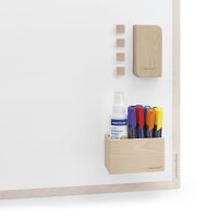 magnetoplan Whiteboard Zubehör-Set Wood Series, birke