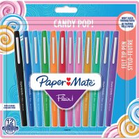 Paper:Mate Stylo feutre Flair Candy Pop, étui de 12