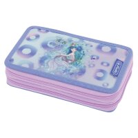 herlitz Etui scolaire double Mystic Mermaid, 23 pièces