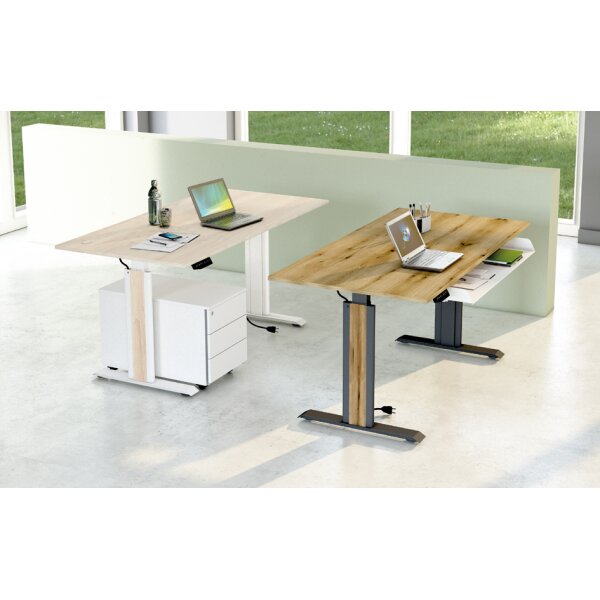 kerkmann Bureau réglable en hauteur Move 1 Advance, (L)1.6 m