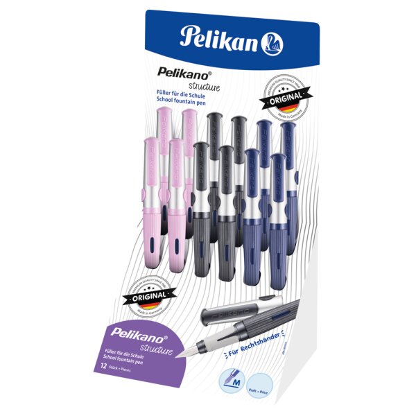 Pelikan Füllhalter Pelikano structure, im Display