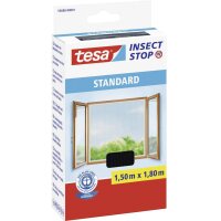 tesa Fliegengitter STANDARD für Fenster, 1,50 m x...