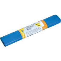 Peggy Perfect Sac poubelle LDPE, 120 litres, bleu opaque