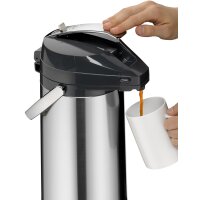 alfi Pichet isotherme à pompe, 3 litres, inox