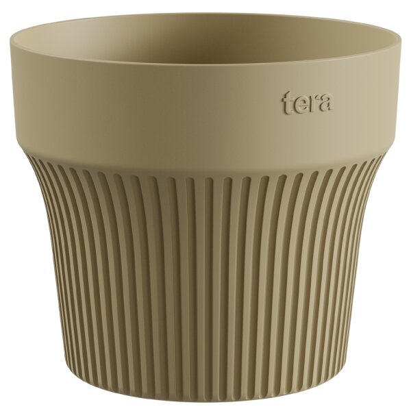 tera Übertopf "Tiny", Durchmesser: 90 mm, golden lime