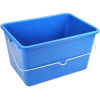 Peggy Perfect Seau avec anse en acier, 12 litres, bleu