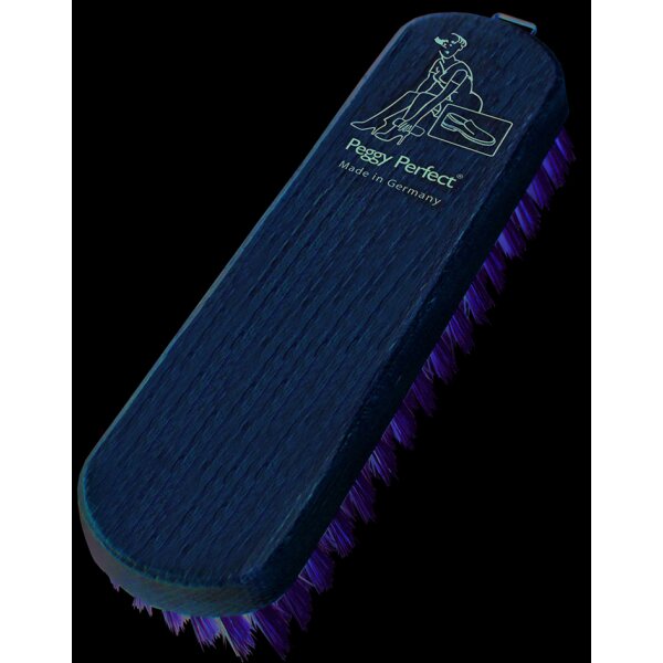 Peggy Perfect Brosse à chaussures Éco, bois, brosse claire