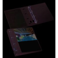 KOLMA Zeigebuch Vario XL KF A4 02.018.00 weiss, 4-Ring 20mm