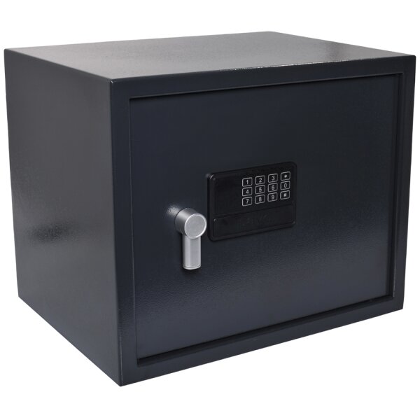 pavo Coffre-fort High Security, 8,1 litres, gris foncé