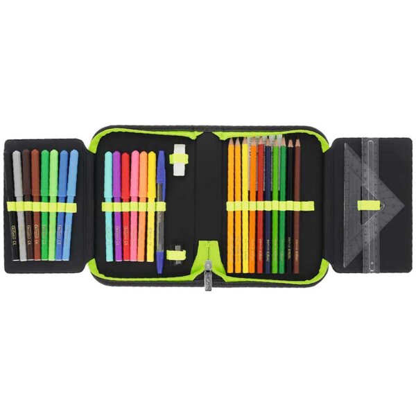 herlitz Etui scolaire Wild Life, 31 pièces