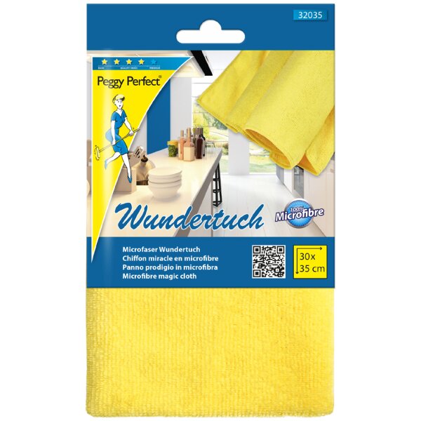 Peggy Perfect Chiffon miracle microfibre, jaune