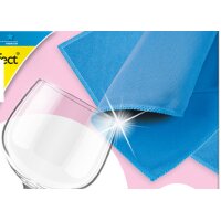 Peggy Perfect Chiffon microfibre pour verres, bleu