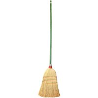 Peggy Perfect Reisstrohbesen, mit Holzstiel, 6-Naht