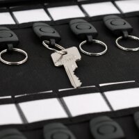 STOP Intercalaire porte-clés RPET TIMOR, A4, pour...