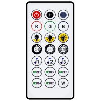 LogiLink Wi-Fi Smart RGB-Lichterkette mit Fernbedienung, 3 m