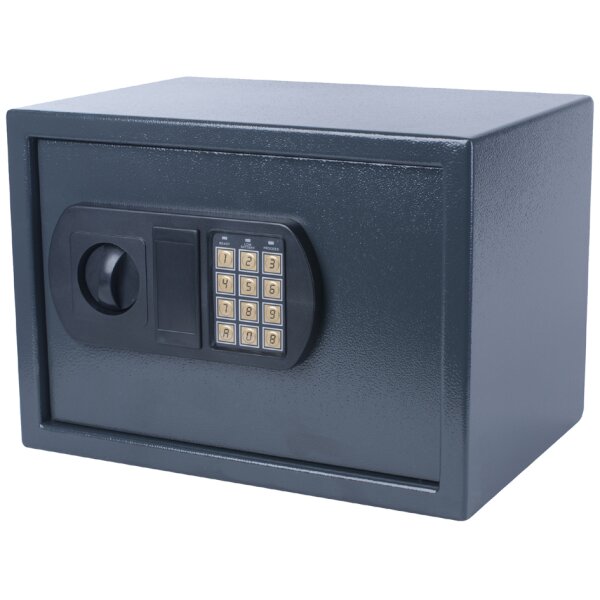 pavo Coffre-fort High Security, 15,7 litres, gris foncé