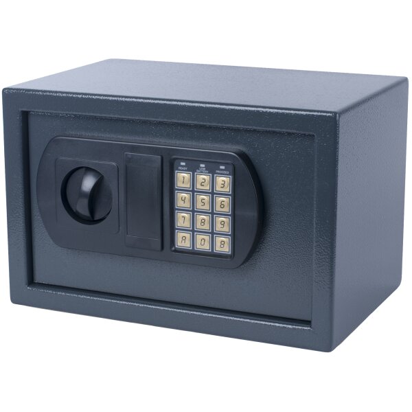 pavo Coffre-fort High Security, 15,7 litres, gris foncé