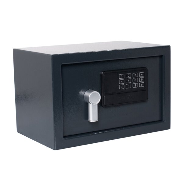 pavo Coffre-fort High Security, 15,7 litres, gris foncé