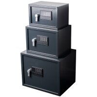 pavo Coffre-fort High Security, 15,7 litres, gris foncé