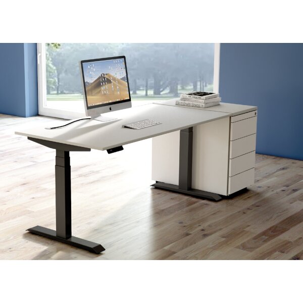 kerkmann Bureau réglable en hauteur Move 4, (L)2.000 mm