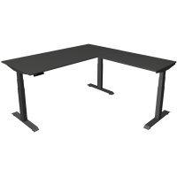 kerkmann Bureau réglable en hauteur Move 4 avec extension