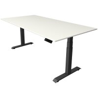 kerkmann Sitz-Steh-Schreibtisch Move 4, (B)2.000 mm, grau
