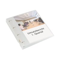 KOLMA Zeigebuch Vario XL KF A4 02.022.00 weiss, 4-Ring 40mm