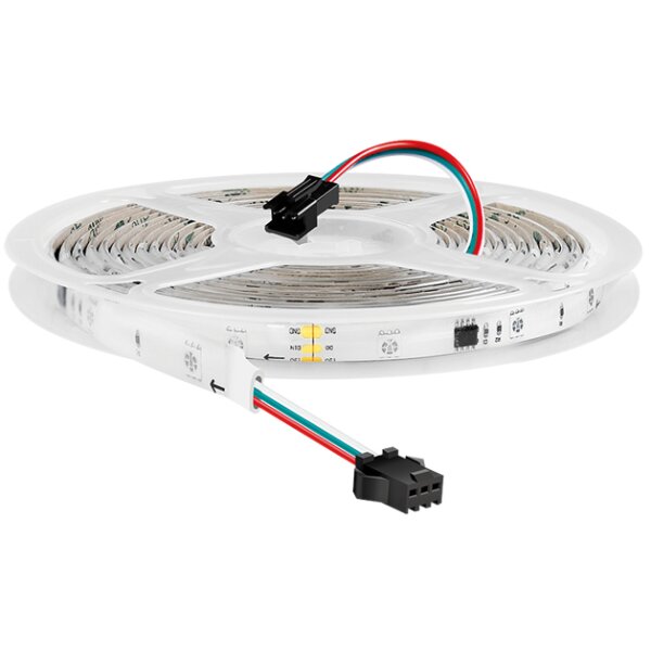 LogiLink Ruban LED RGB Wi-Fi Smart, autocollant, 5 m