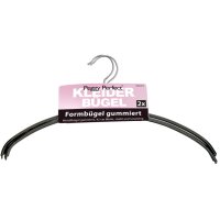 Peggy Perfect Cintre en métal sans barre, pack de 2