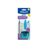 PELIKAN Schreibset Griffix 823517 Bleistift, Radierer,...