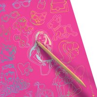 Maped Creativ Kratzbilder-Sticker SCRATCHING STICKER Barbie